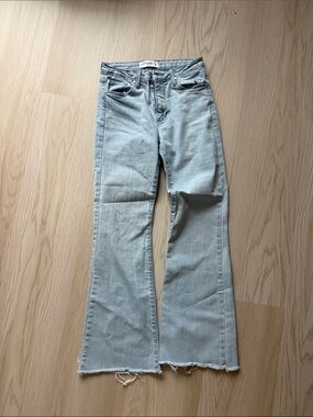 Just Black Denim Sz 25 perfect! Super stretchy flare